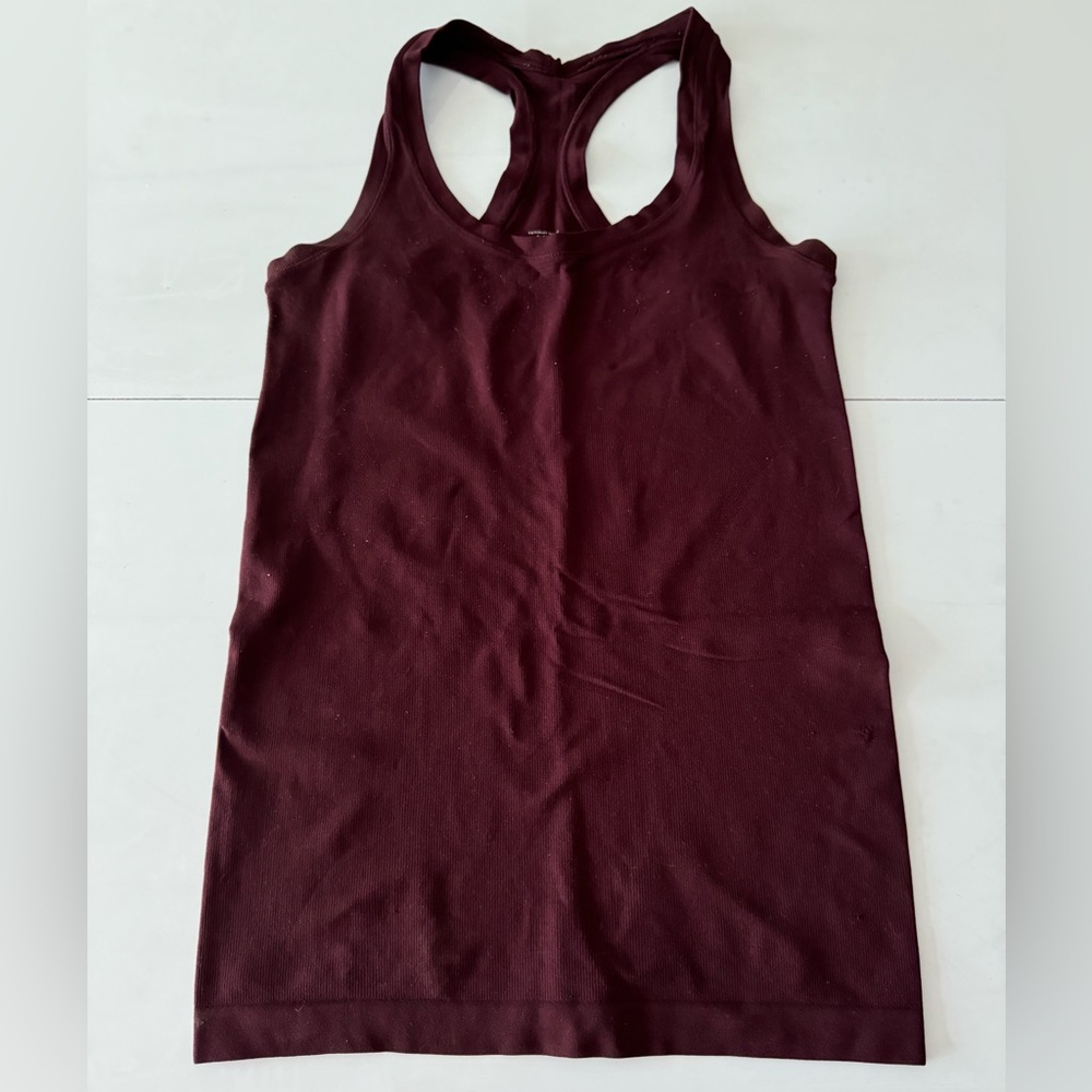 Burgundy VSX Sport Tank Top